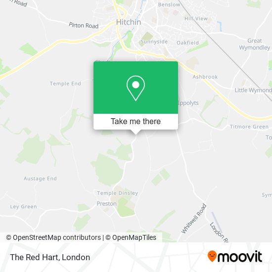 The Red Hart map