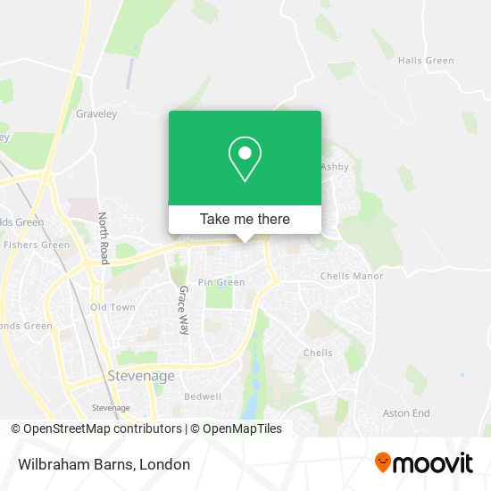 Wilbraham Barns map