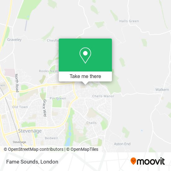 Fame Sounds map