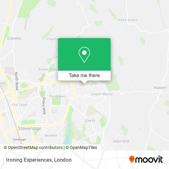 Ironing Experiences map