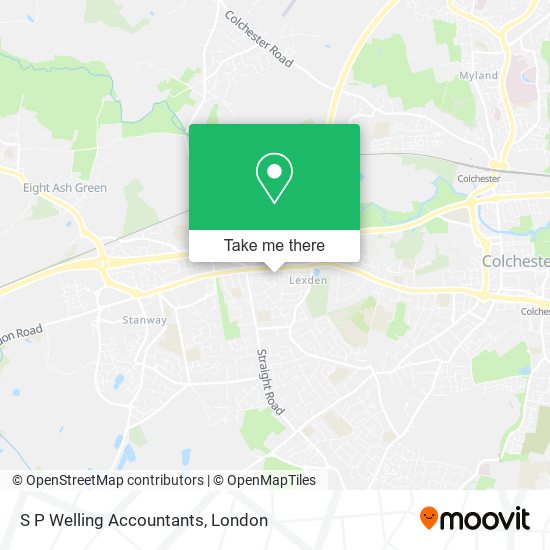 S P Welling Accountants map