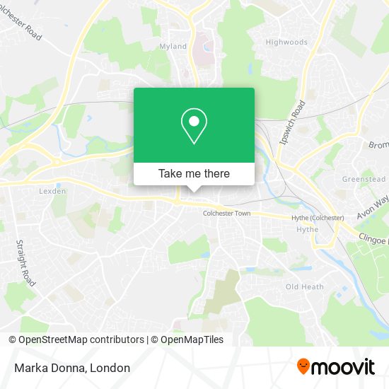 Marka Donna map