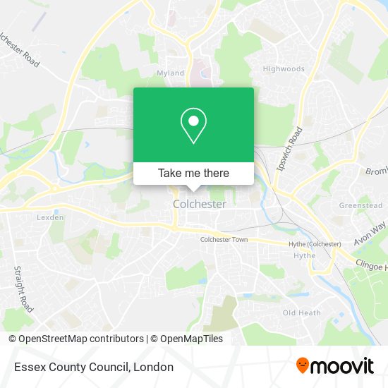 Essex County Council map