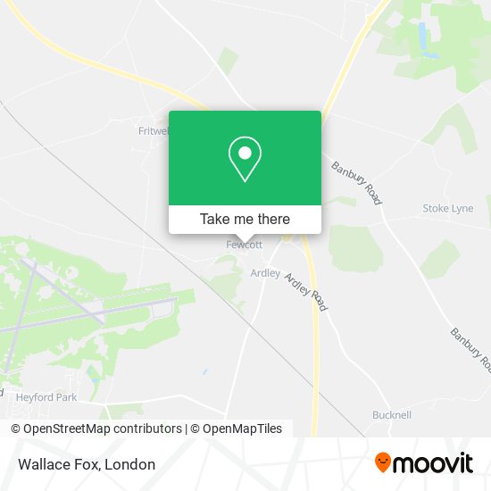 Wallace Fox map