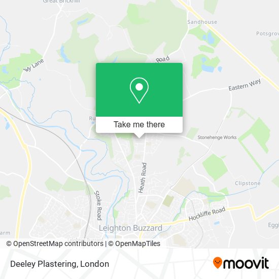 Deeley Plastering map