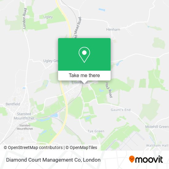 Diamond Court Management Co map