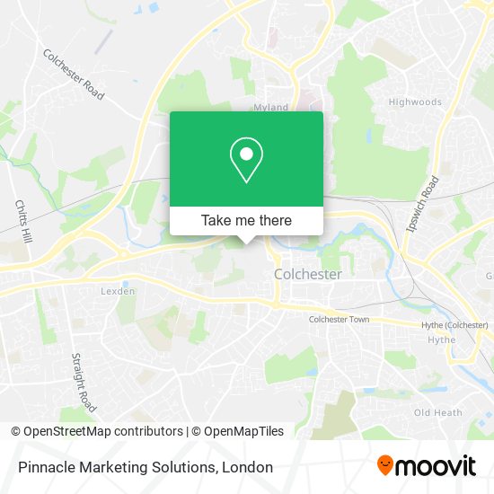 Pinnacle Marketing Solutions map