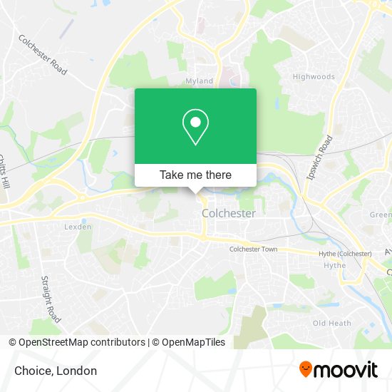 Choice map