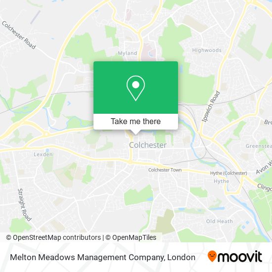 Melton Meadows Management Company map