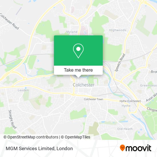 MGM Services Limited map