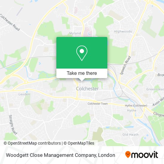 Woodgett Close Management Company map