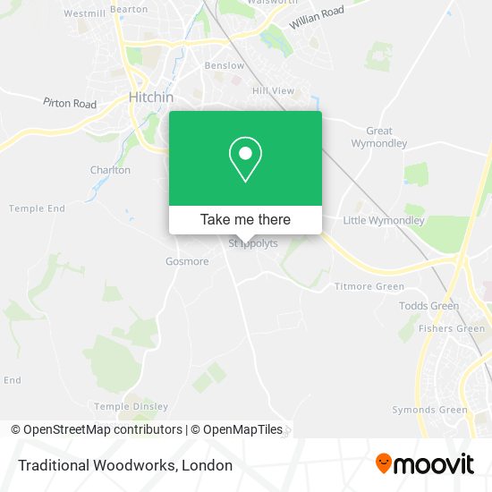 Traditional Woodworks map