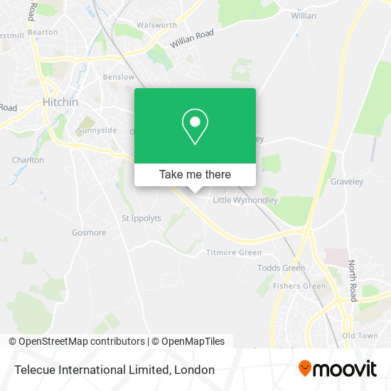 Telecue International Limited map