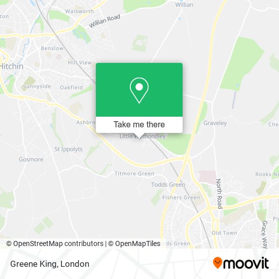 Greene King map