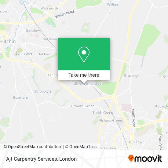 Ajt Carpentry Services map