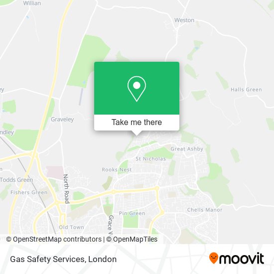 Gas Safety Services map
