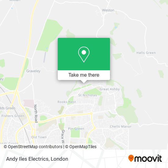 Andy Iles Electrics map