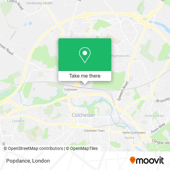 Popdance map