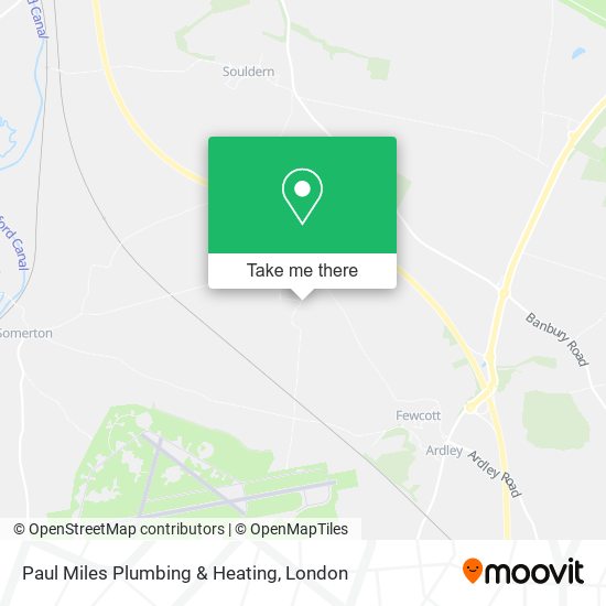 Paul Miles Plumbing & Heating map