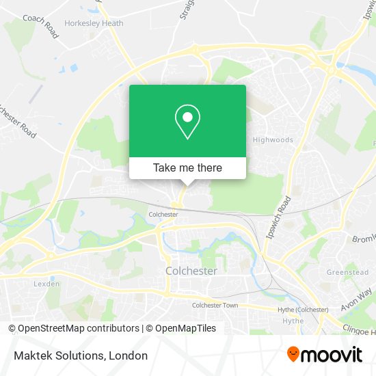 Maktek Solutions map