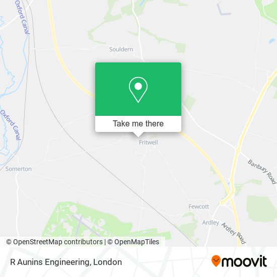 R Aunins Engineering map