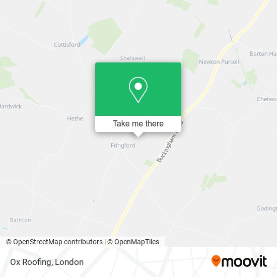 Ox Roofing map