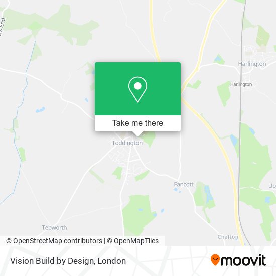 Vision Build by Design map