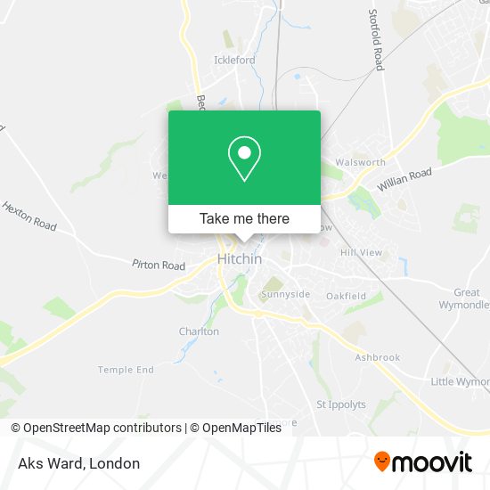 Aks Ward map