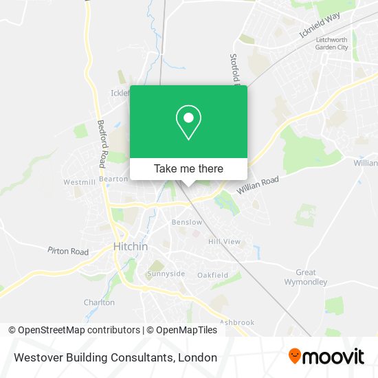 Westover Building Consultants map