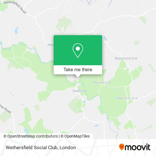 Wethersfield Social Club map