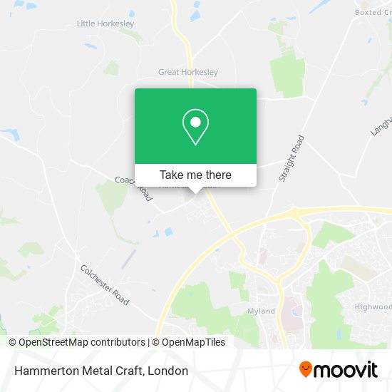 Hammerton Metal Craft map