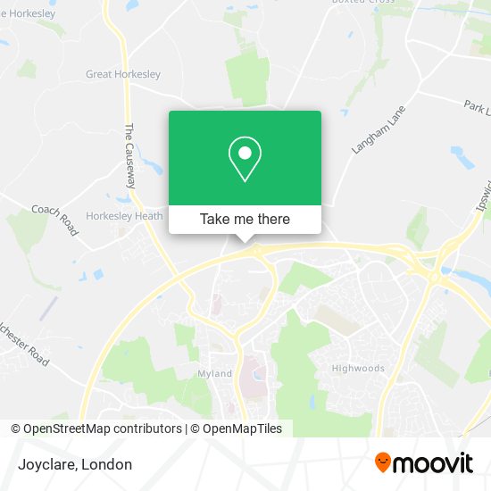 Joyclare map