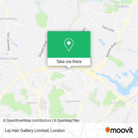 Lej Hair Gallery Limited map