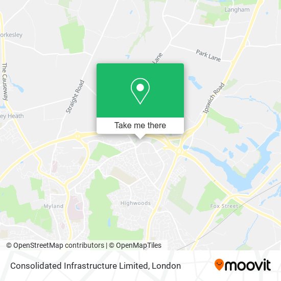 Consolidated Infrastructure Limited map
