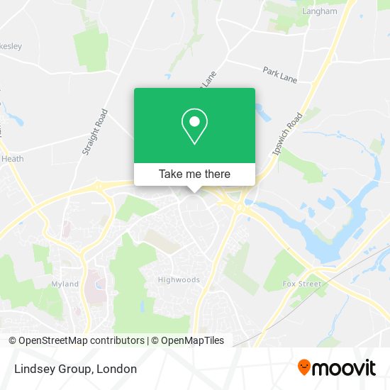 Lindsey Group map