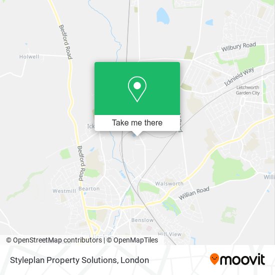 Styleplan Property Solutions map