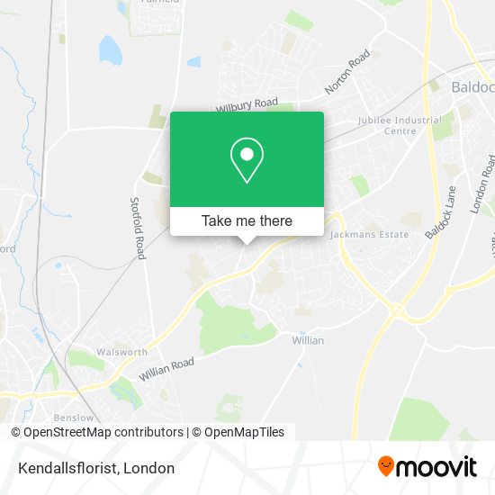 Kendallsflorist map