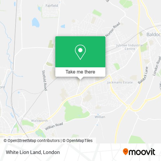 White Lion Land map