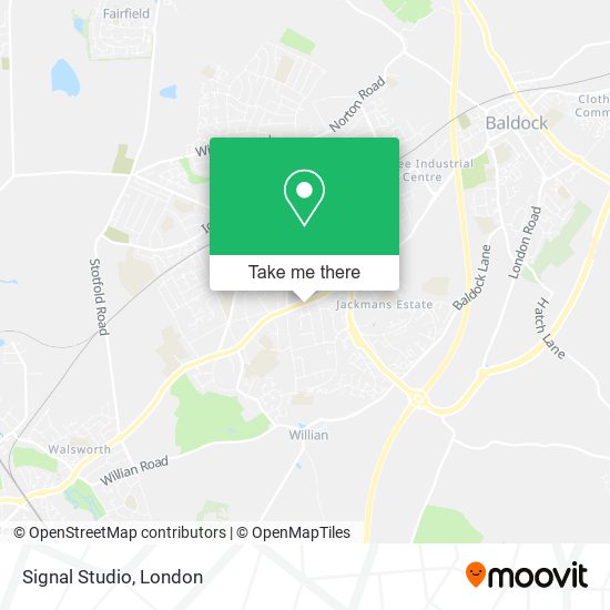 Signal Studio map