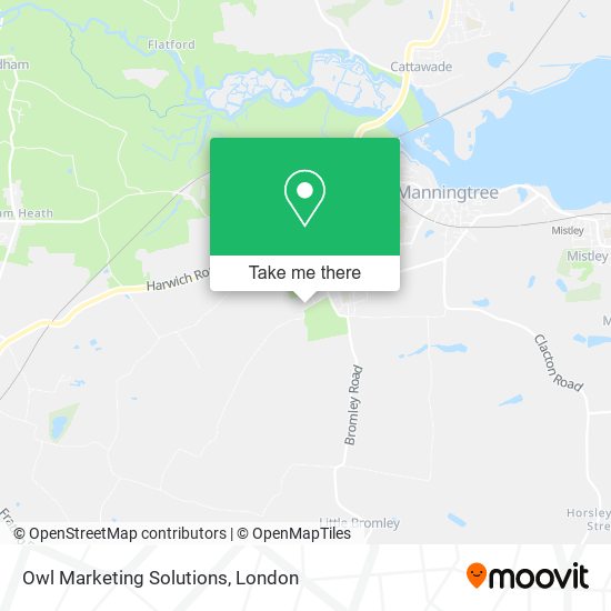 Owl Marketing Solutions map