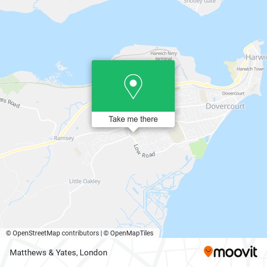 Matthews & Yates map