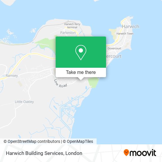 Harwich Building Services map