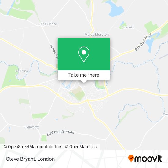 Steve Bryant map