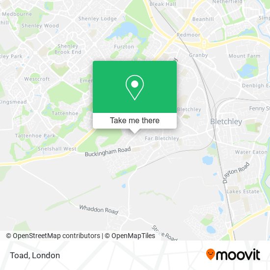 Toad map