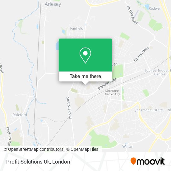 Profit Solutions Uk map