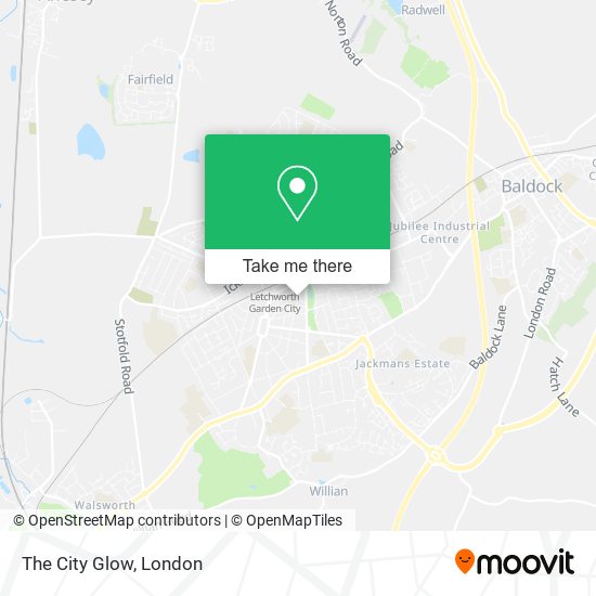 The City Glow map