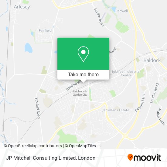 JP Mitchell Consulting Limited map