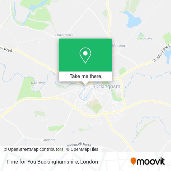 Time for You Buckinghamshire map