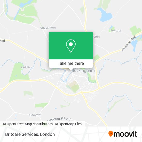 Britcare Services map