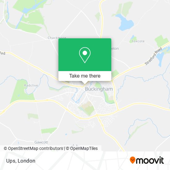Ups map